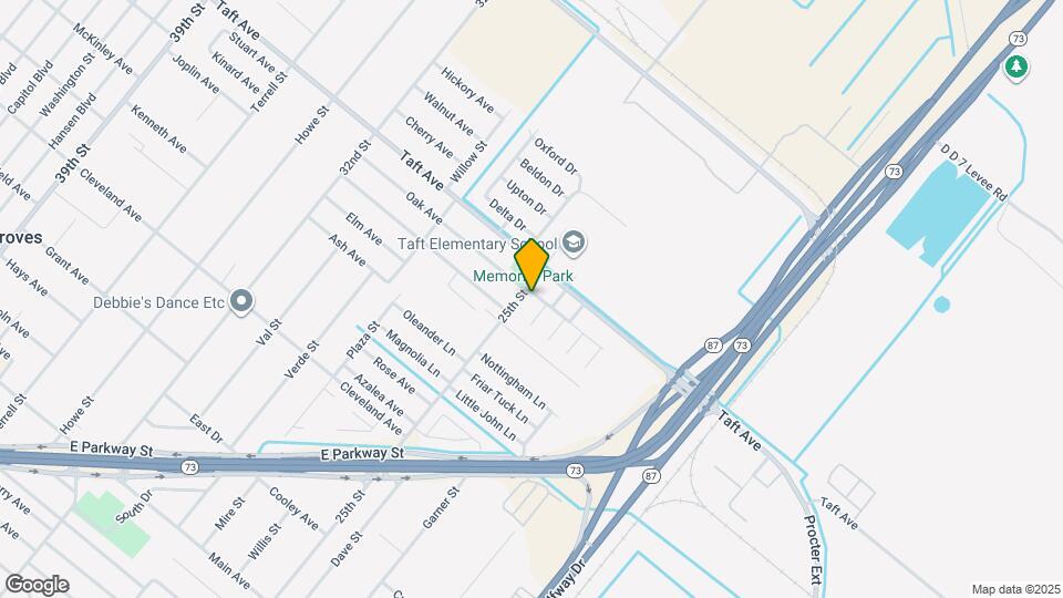 6840 25th St Mapa y Detalles de la Ubicación