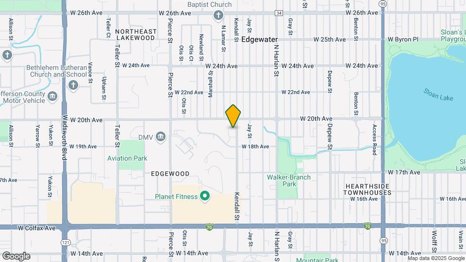 1845 Kendall St Map and Location Details