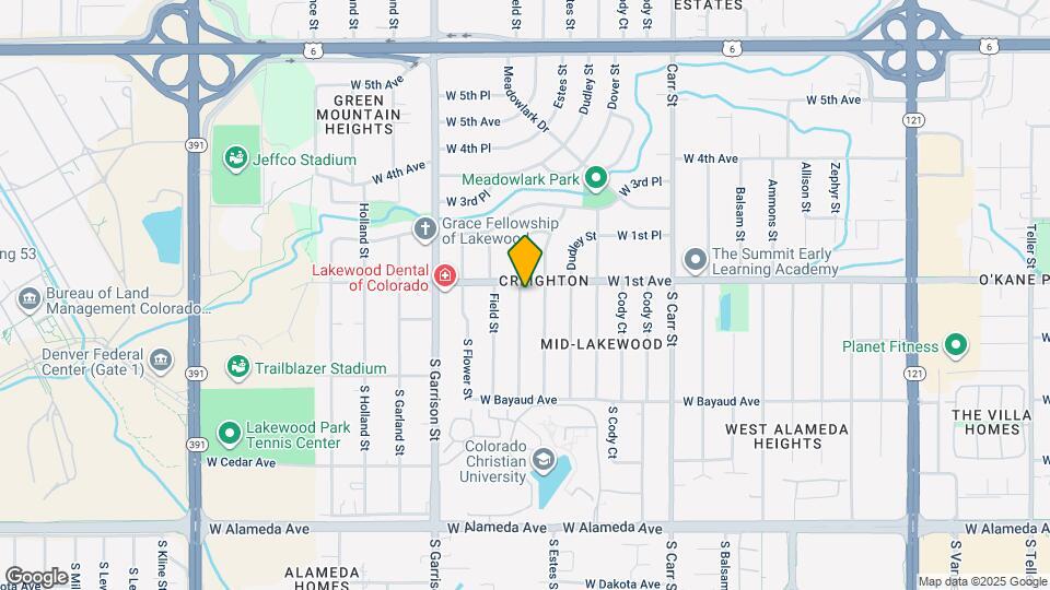 80 Everett St Map and Location Details