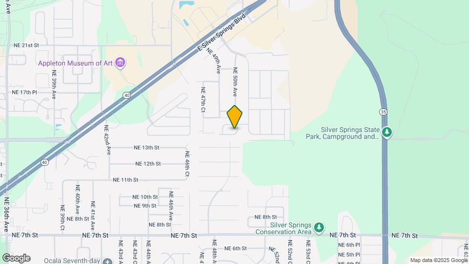 4965 NE 14th Pl Map and Location Details