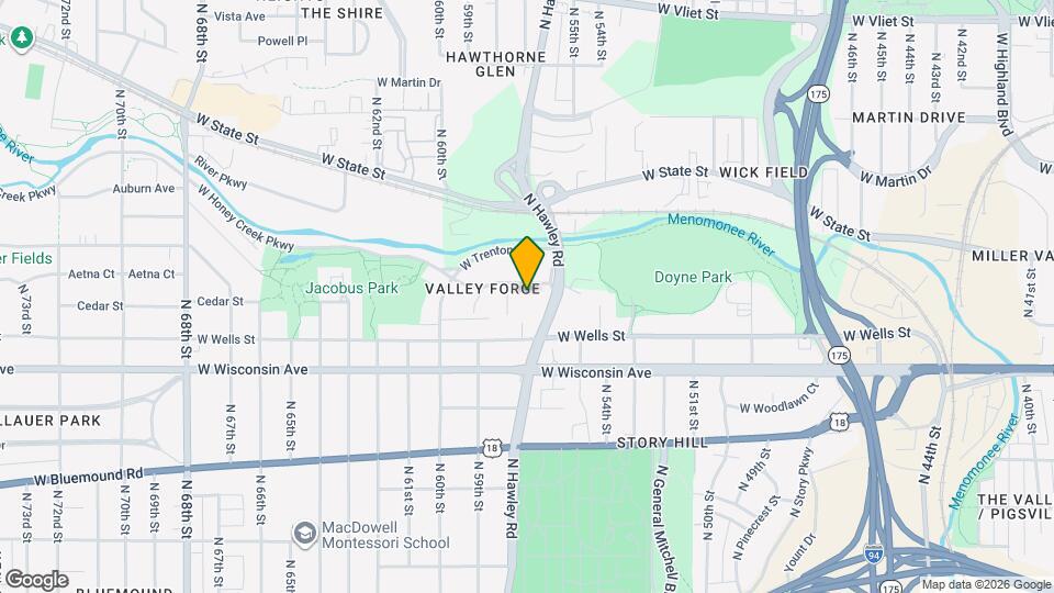 5645 W Valley Forge Dr Map and Location Details