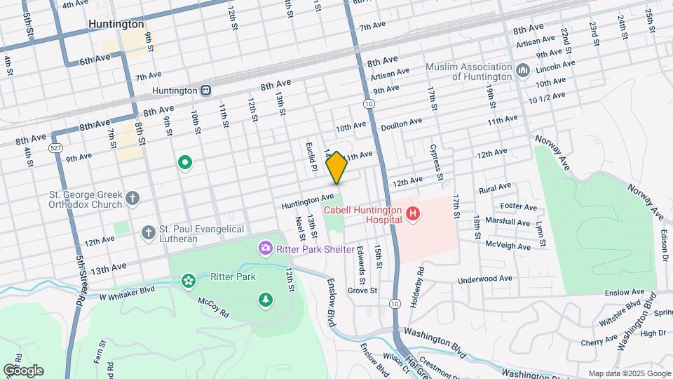 1330 Huntington Ave Map and Location Details