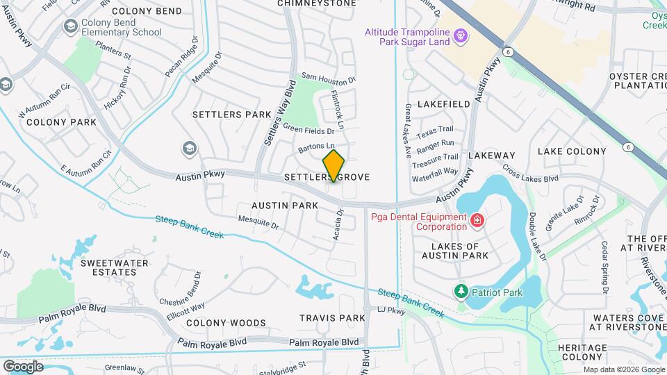 3219 Pecan Draw Ct Map and Location Details