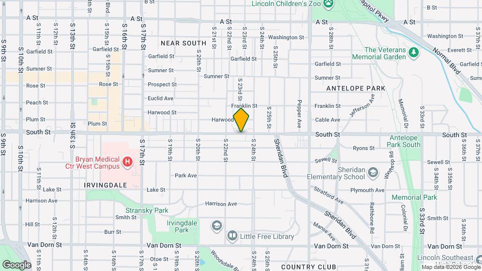 2303 South St Map and Location Details