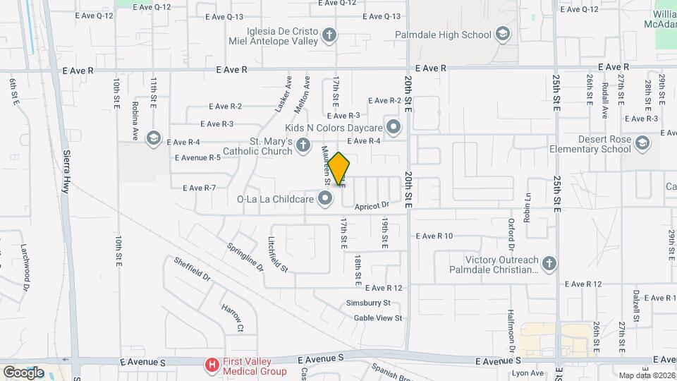 37637 17th St E Map and Location Details