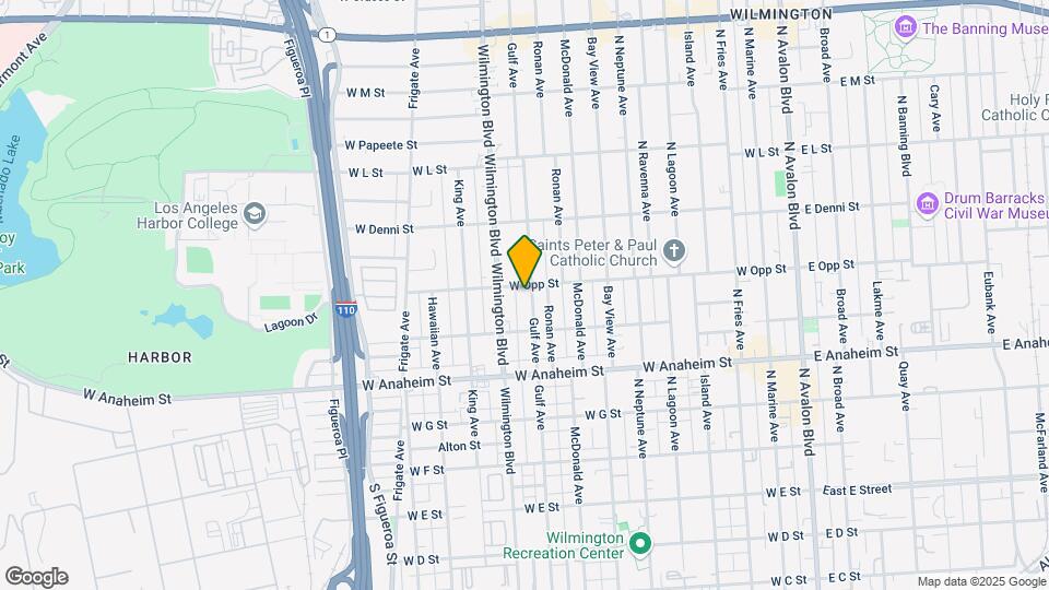 943 Gulf Ave Mapa y Detalles de la Ubicación