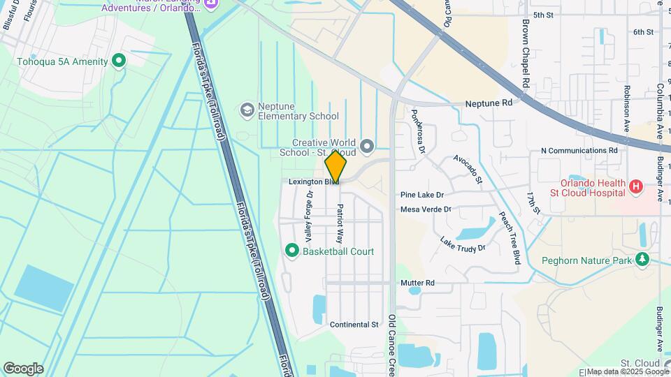 1810 Patriot Way Map and Location Details