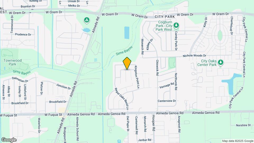 12907 Regalshire Ct Map and Location Details