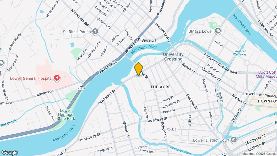 14 Wannalancit St Map and Location Details