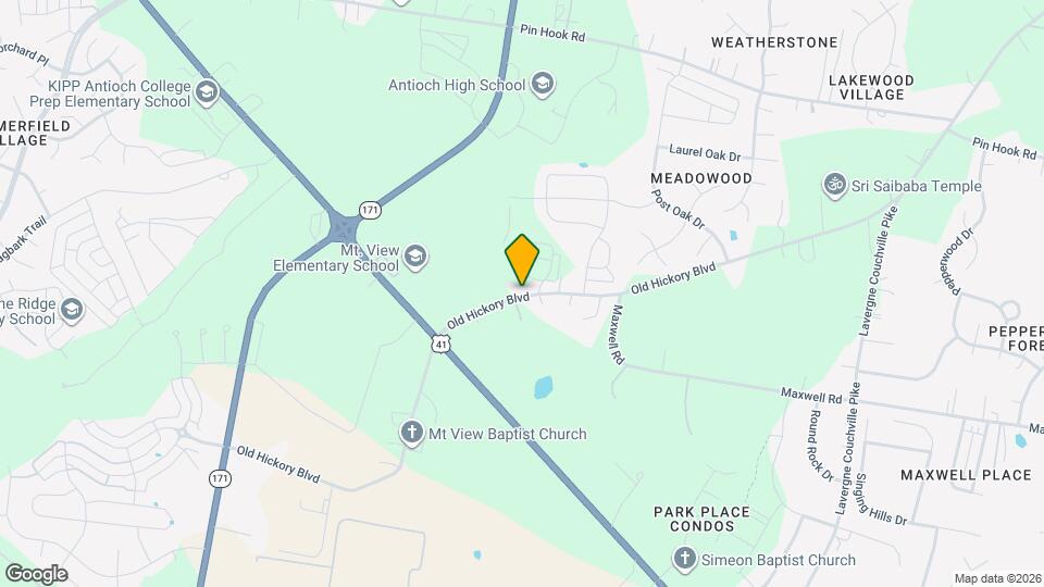 12466 Old Hickory Blvd Map and Location Details