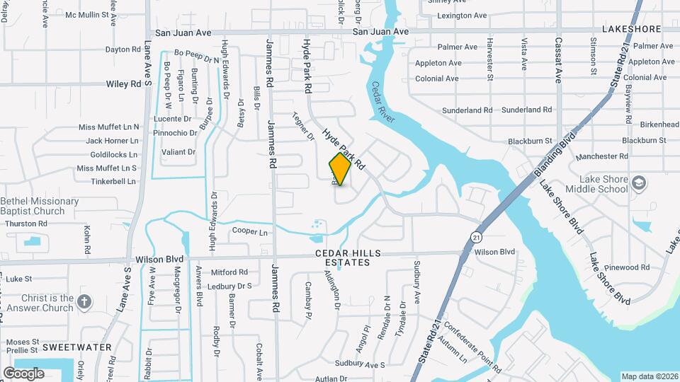 2417 Barlad Dr Map and Location Details