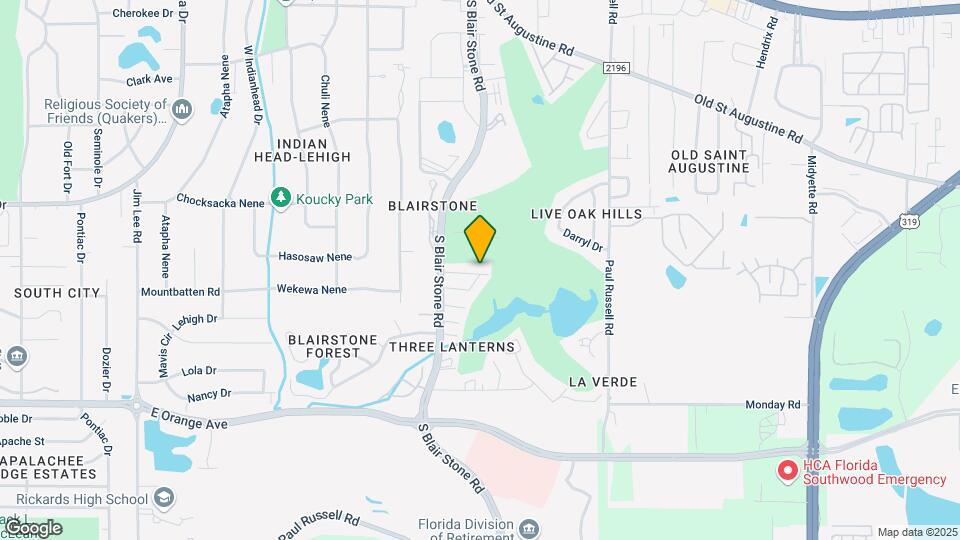 1490 Willow Bend Way Map and Location Details
