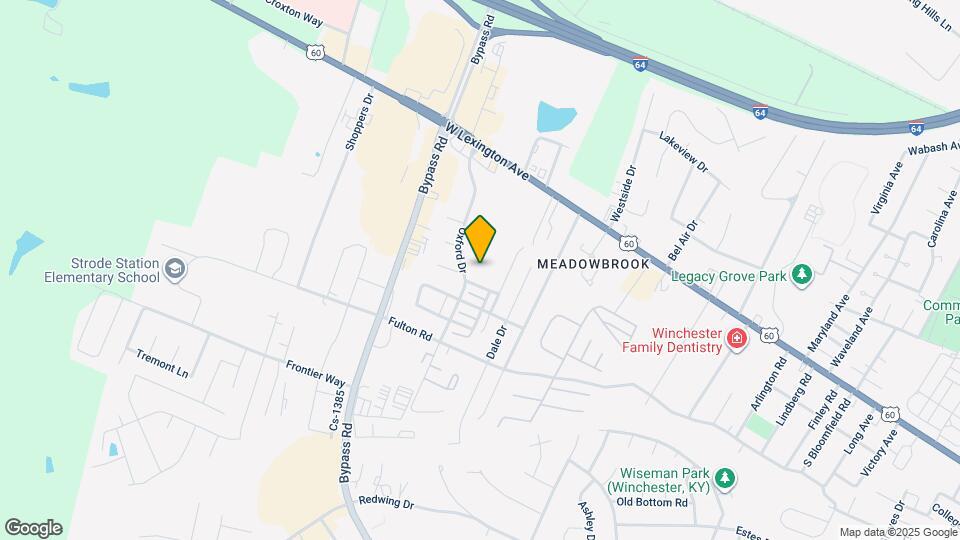 338 Oxford Dr Map and Location Details