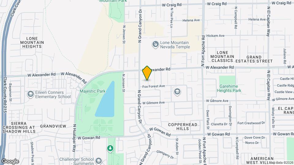 9649 Mesa Ridge Ct Map and Location Details