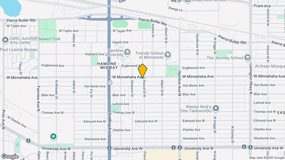 1464 W Minnehaha Ave Map and Location Details