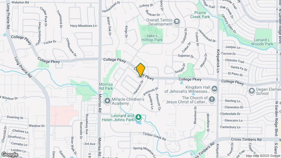 1705 Kingston Ln Map and Location Details
