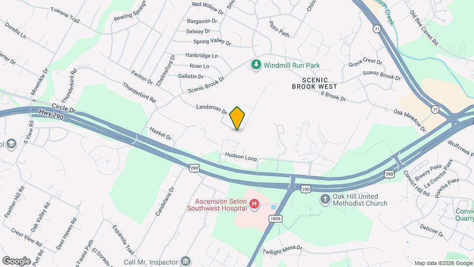 7801 Callbram Ln Map and Location Details