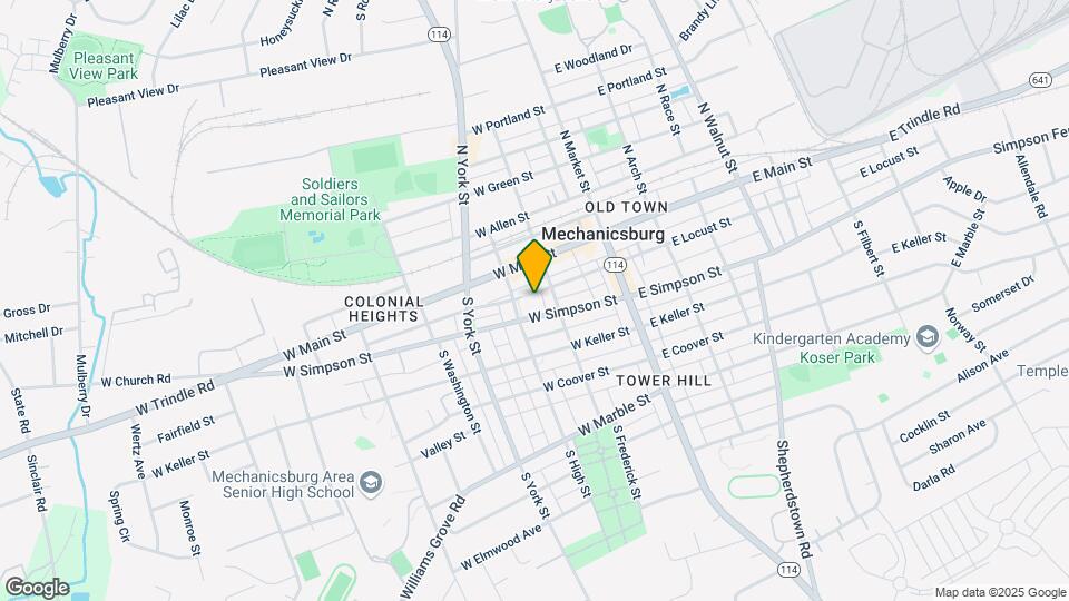 The School house Luxury Condominiums Map and Location Details