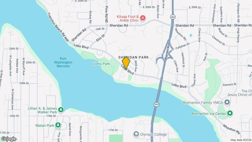 415 Lebo Blvd Map and Location Details