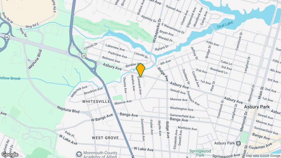 133 Leonard Ave Map and Location Details