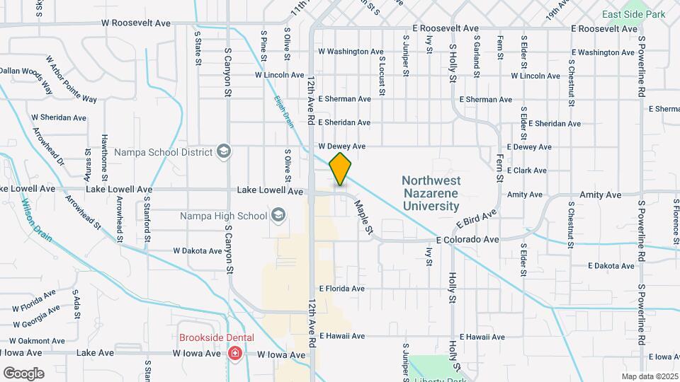 204 E Amity Ave Map and Location Details