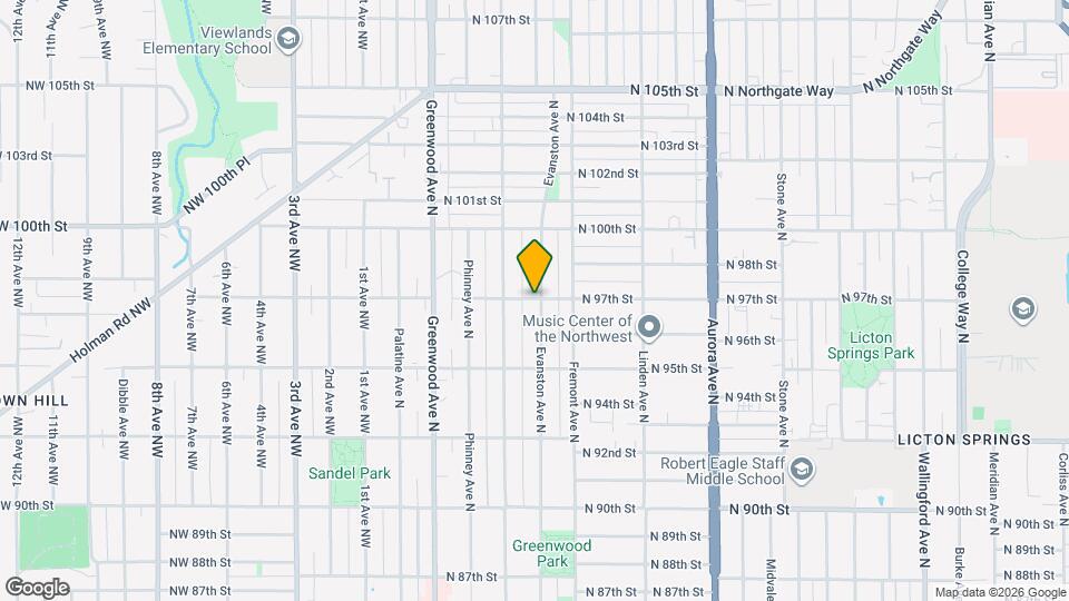 519 N 97th St Map and Location Details