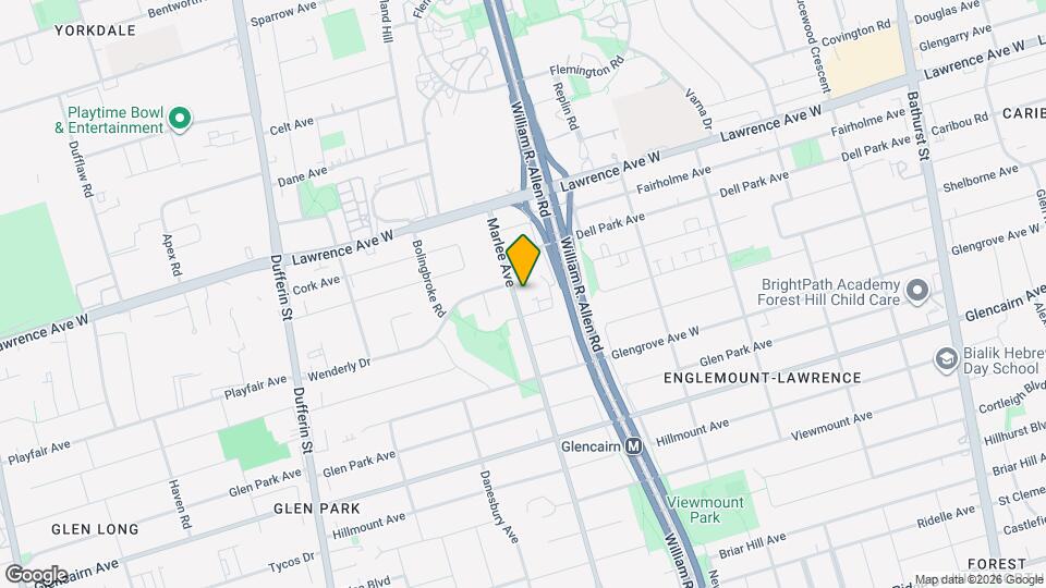 749 Marlee Ave, Unit 2 Map and Location Details