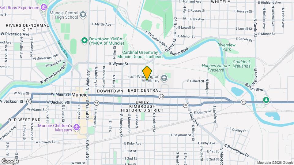 216 N Pershing Dr Map and Location Details