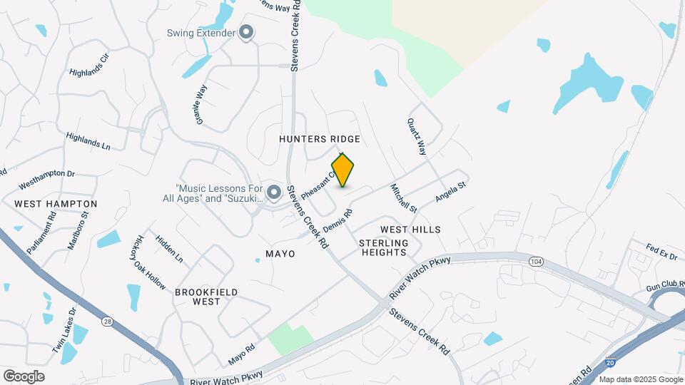 837 Mayo Ln Map and Location Details