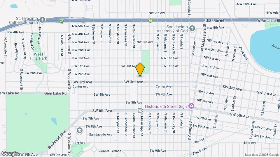 206 N Mississippi St Map and Location Details
