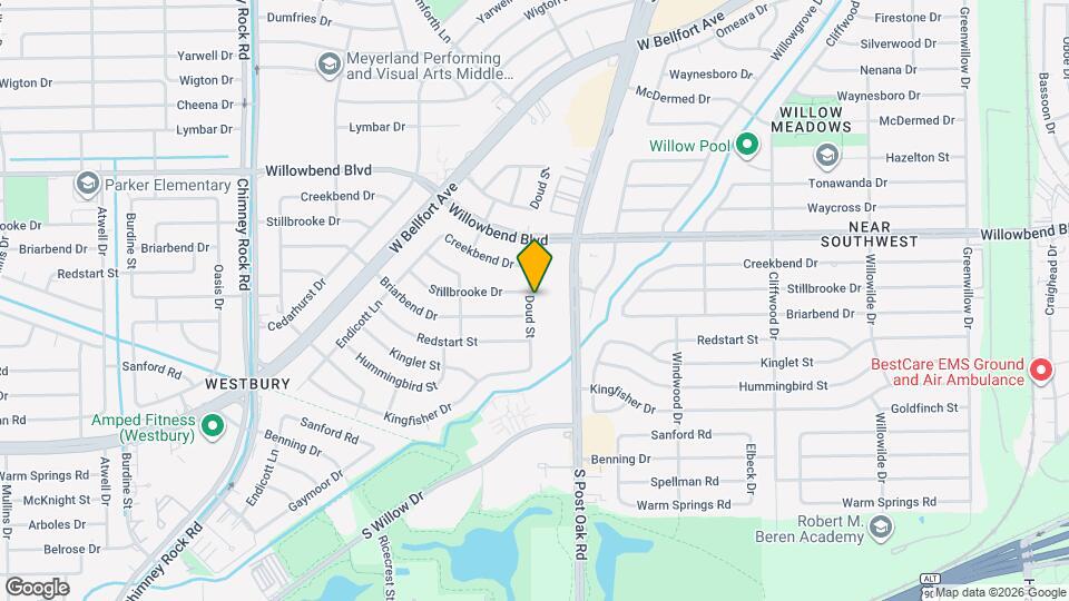 10907 Doud St Map and Location Details