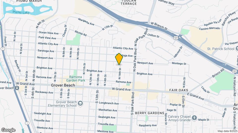 359 N 16th St Map and Location Details