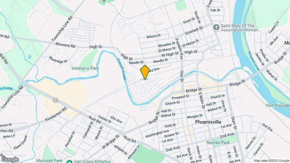 351 Foundry St Map and Location Details