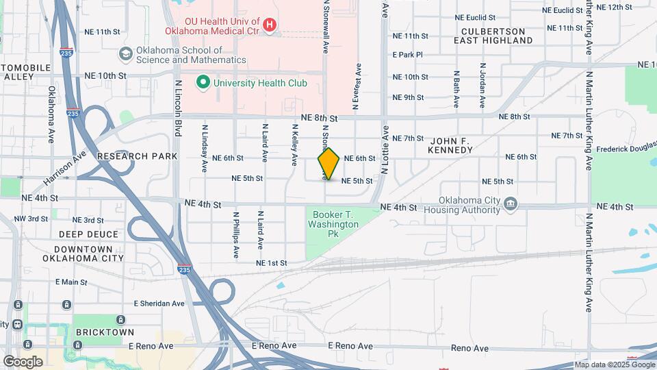 1100 NE 5th St Mapa y Detalles de la Ubicación