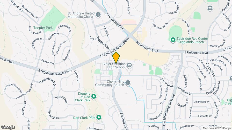 9785 Dunning Cir Map and Location Details