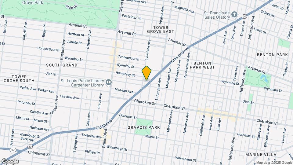 3269 Gravois Ave Mapa y Detalles de la Ubicación