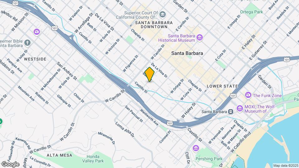 309 W Canon Perdido St Map and Location Details