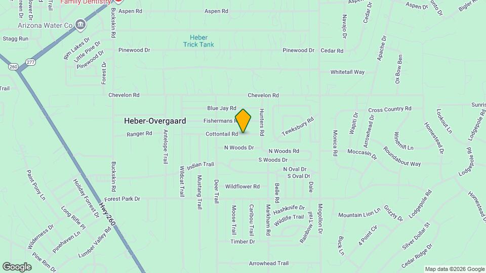 2143 Cottontail Rd Map and Location Details