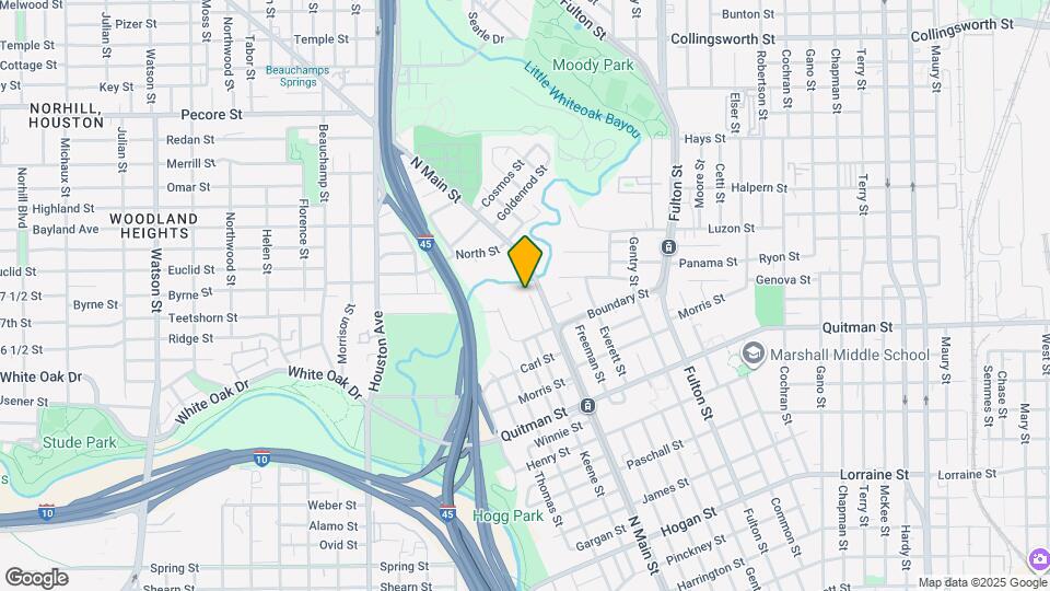 2623 Keene St Map and Location Details