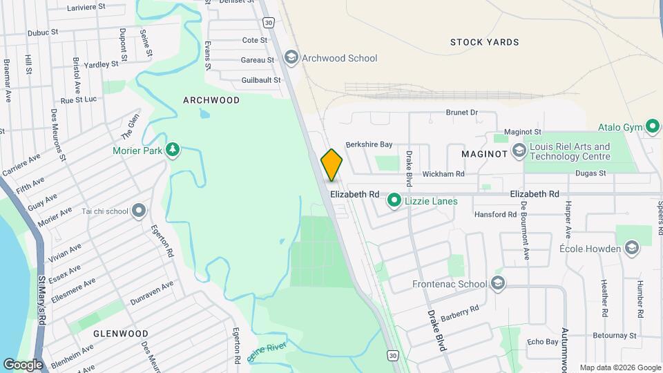 The Arch Map and Location Details