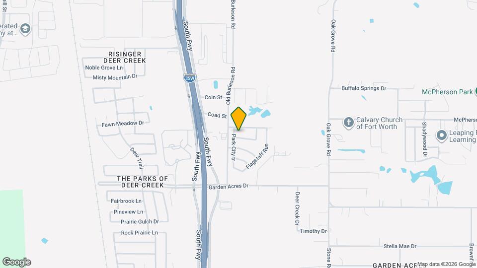 205 Cres Ridge Dr Map and Location Details