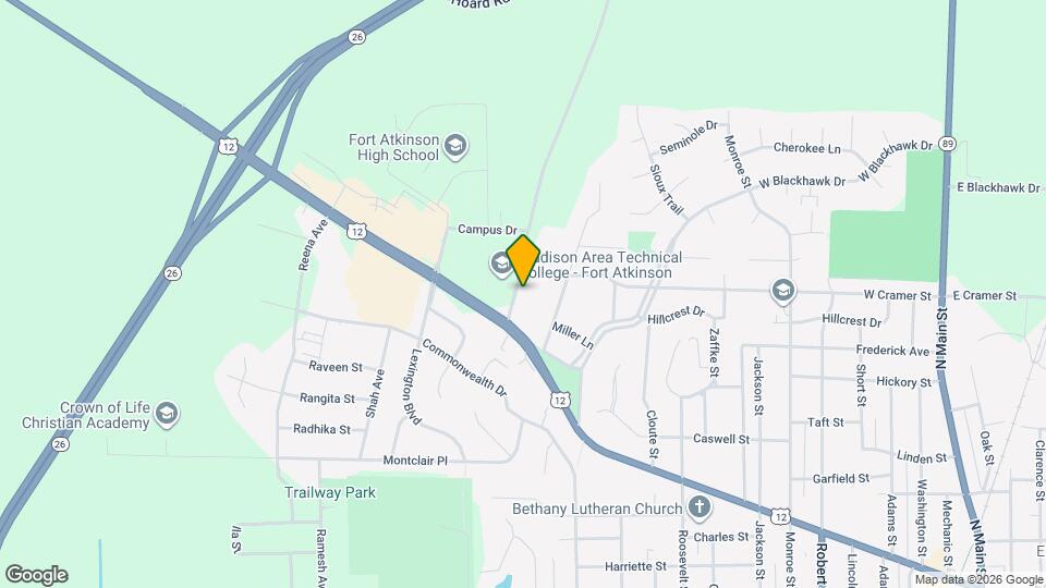 822 Banker Rd Mapa y Detalles de la Ubicación