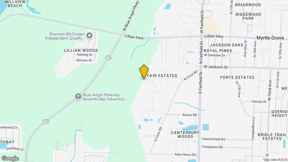 8238 Li Fair Dr Map and Location Details