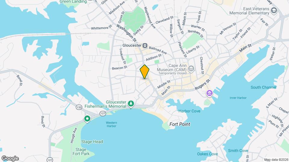 5 Washington Square Mapa y Detalles de la Ubicación