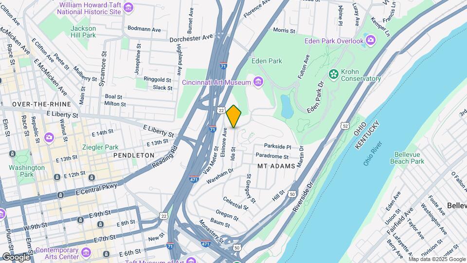 1283 Ida St Map and Location Details