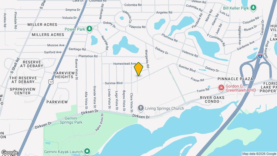 140 Sunrise Blvd Map and Location Details