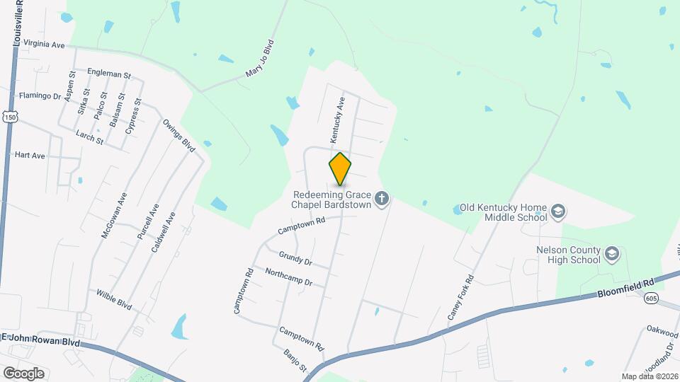 402 Susannah Ave Map and Location Details