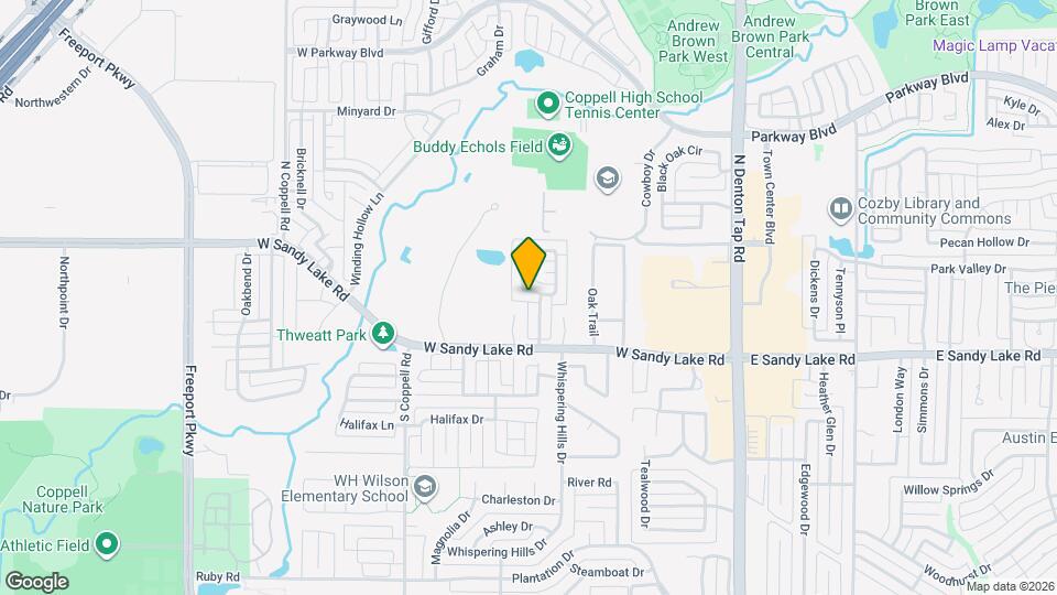 452 Leisure Ln Map and Location Details