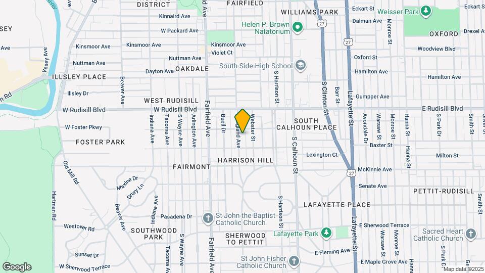 4013 Hoagland Ave Map and Location Details