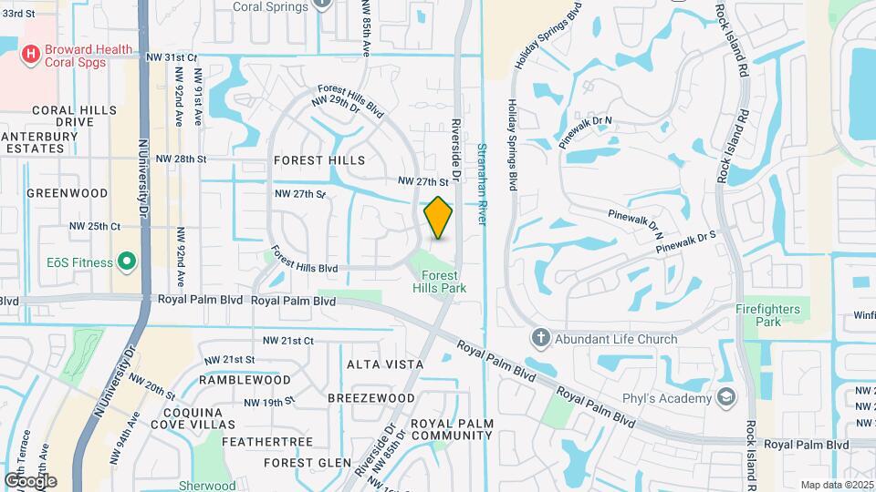 2513 NW 82nd Terrace Map and Location Details